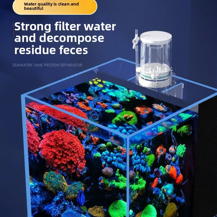 Aquarium Fish For Beginners - 110V-240V New Mini Aquarium Protein Separator
