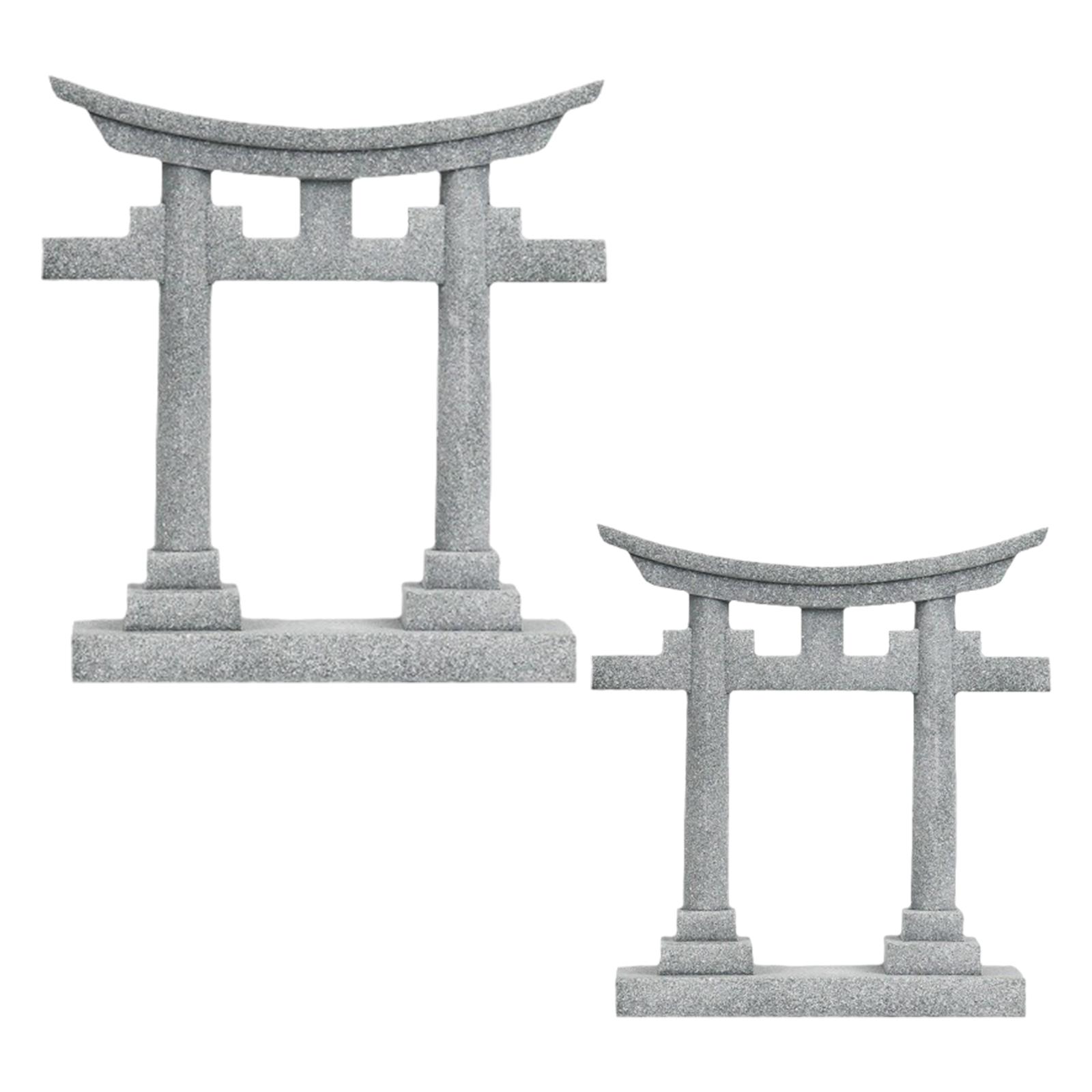 Aquarium Fish Hiding Places - Fish Tank Decoration Miniature Japanese Torii
