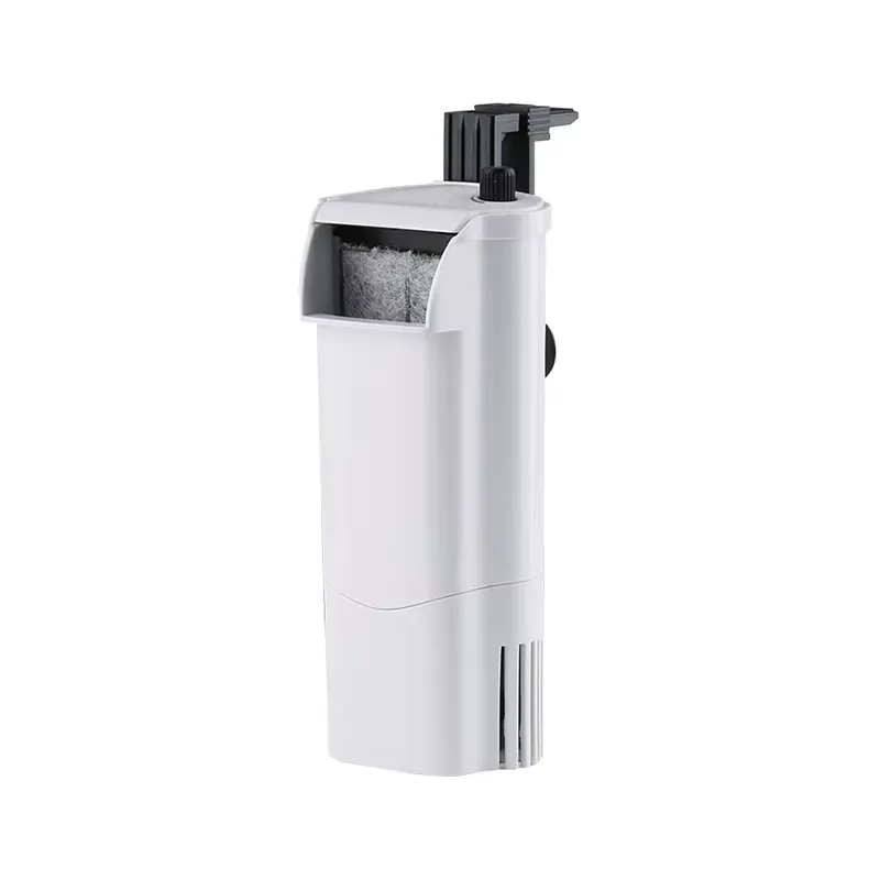 Aquarium Mini Fish - 3-in-1 Rectangle Plastic Water Filter Pump