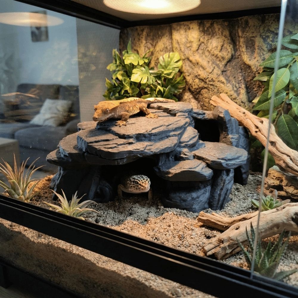 3D Printing Fish Tank Rockery  - Aquarium Fish Hiding Places review and price