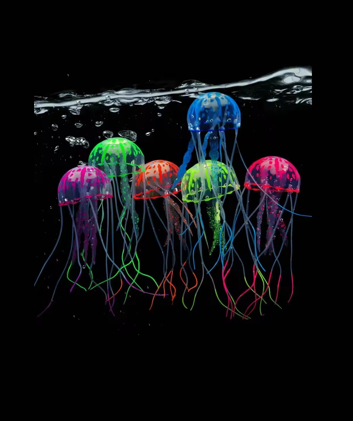 6/3pcst Artificial Jellyfishes - Fish Toys For Aquarium review and price