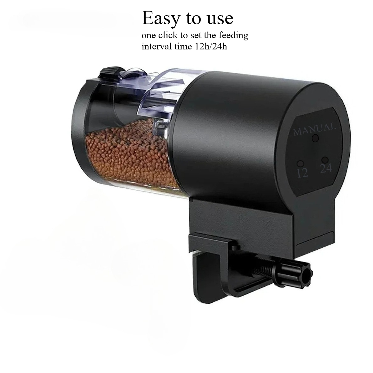 Automatic Fish Feeder 100ML Ca - Aquarium Fish Auto Feeder review and price