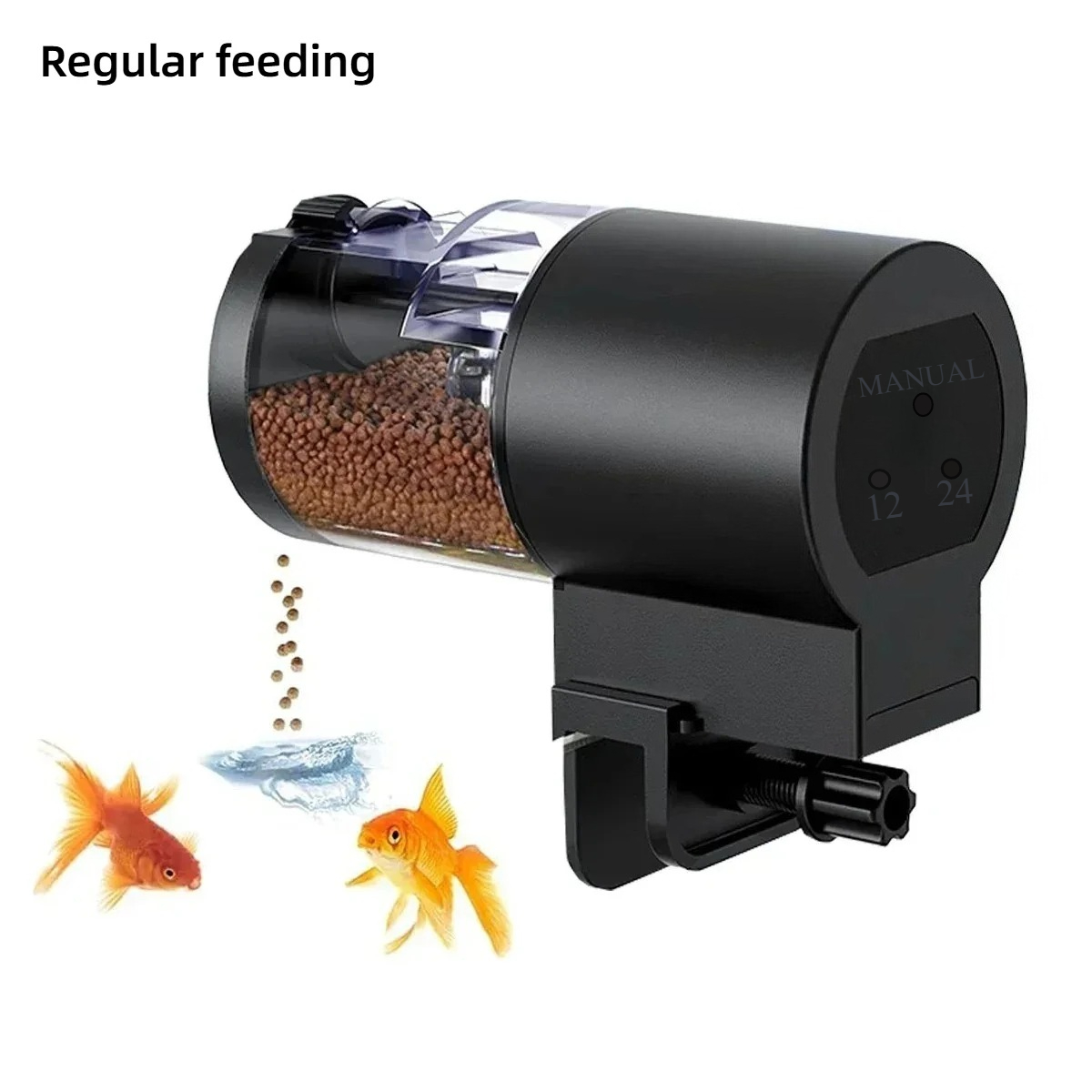 Automatic Fish Feeder 100ML Ca - Aquarium Fish Auto Feeder review and price