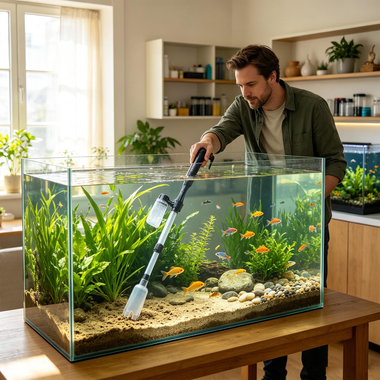 3 in 1 Aquarium Vacuum Gravel  - Gravel Vacuum Cleaner review and price