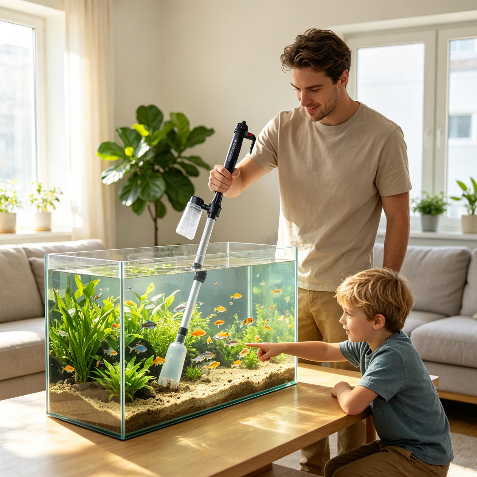 3 in 1 Aquarium Vacuum Gravel  - Gravel Vacuum Cleaner review and price
