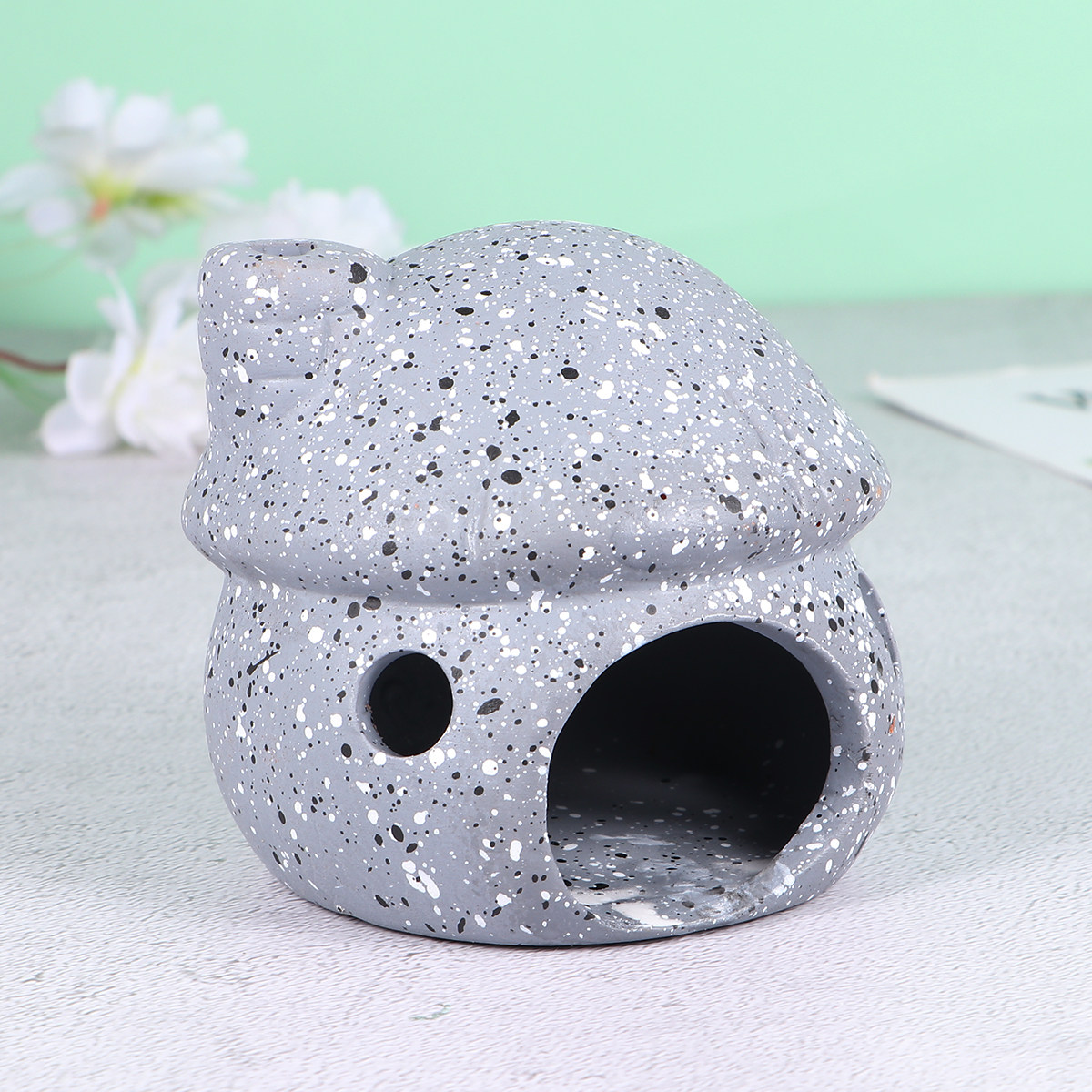 1Pcs Ceramic Mushroom Aquarium - Aquarium Fish Low Maintenance review and price