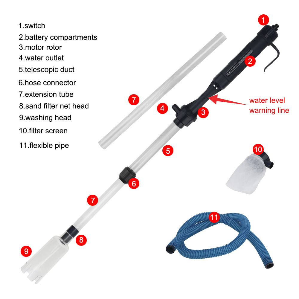 Electric Water Change Pump Gra - Gravel Vacuum Cleaner review and price