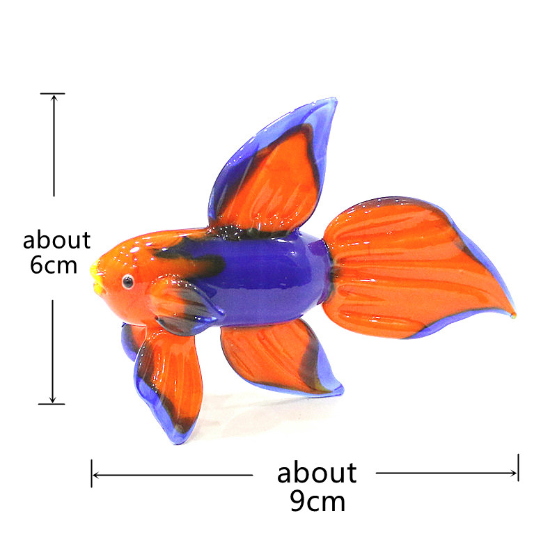 Orange Murano Glass Tropical F - Aquarium Fish For Beginners review and price