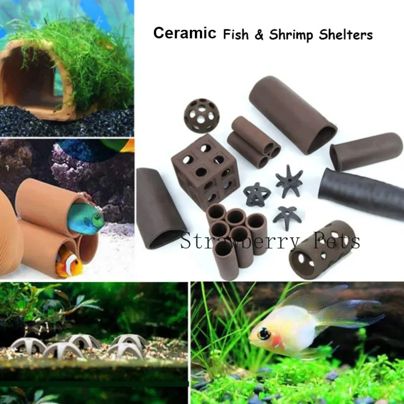 Ceramic Aquarium Decoration Fi - Aquarium Fish Hiding Places review and price