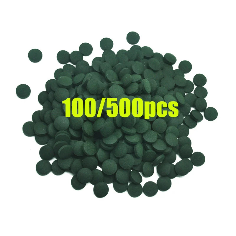 50/100/300/500pcs Spirulina Ta - Aquarium Fish Holiday Food review and price