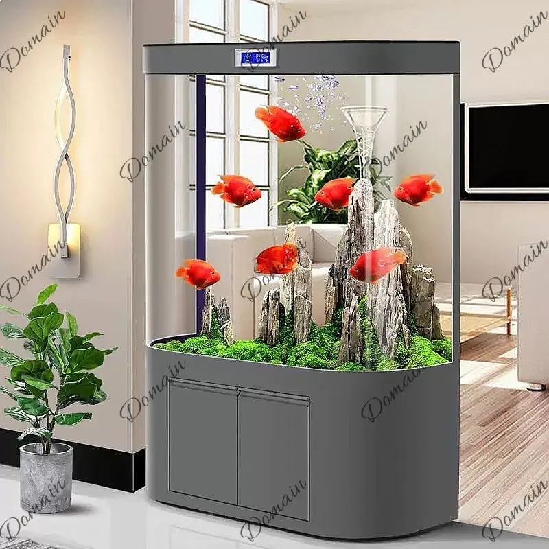 ZL Large Fish Tank Living Room - Aquarium Fish Low Maintenance review and price