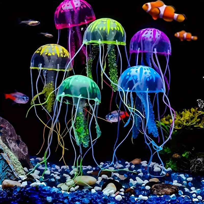 Luminous Simulation Jellyfish  - Fish Toys For Aquarium review and price