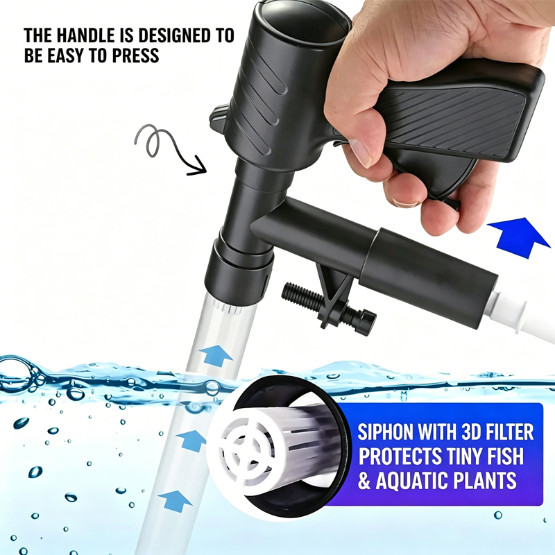 Aquarium Fish Tank Water Chang - Gravel Vacuum Cleaner review and price