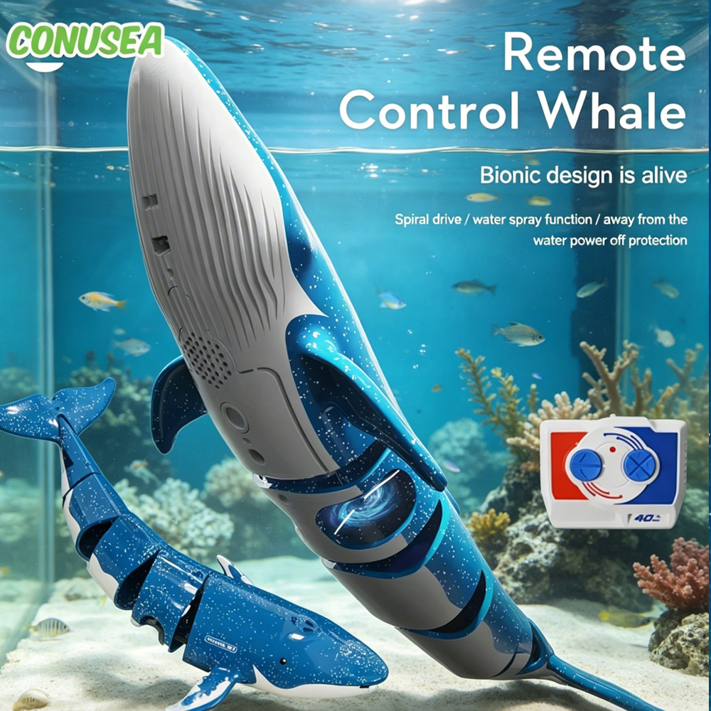 RC submarine Underwater Whales - Fish Toys For Aquarium review and price
