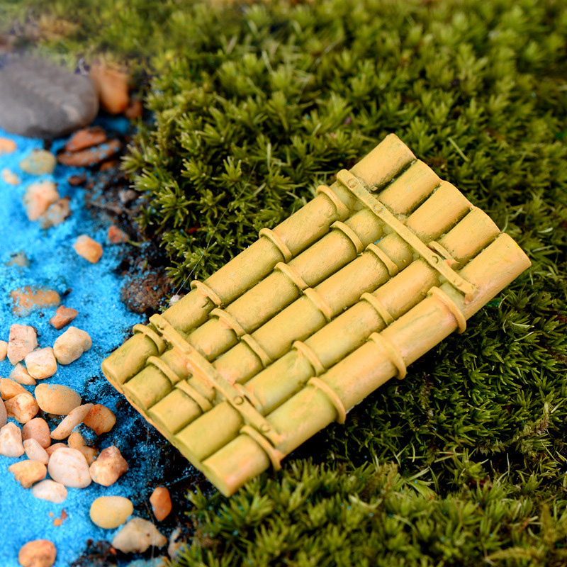 Simulation Mini Bamboo Raft Fi - Aquarium Mini Fish review and price