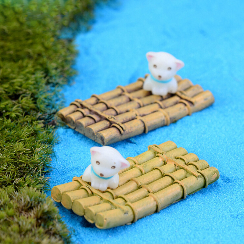Simulation Mini Bamboo Raft Fi - Aquarium Mini Fish review and price