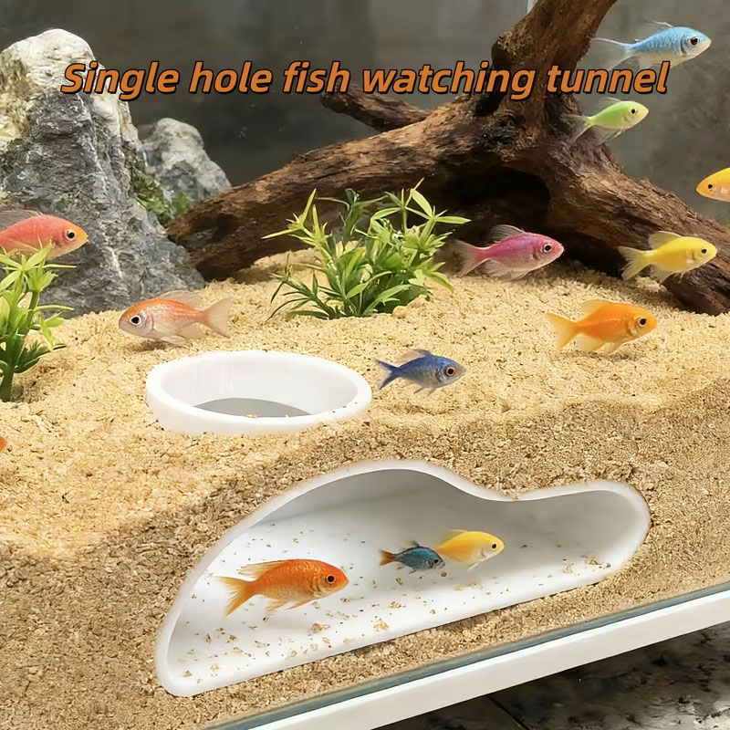 Apcarium Fish Tunnel Hideout | - Aquarium Fish Hiding Places review and price