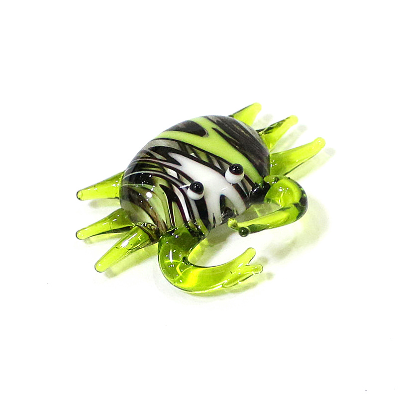 Handmade Cute Mini Glass Crab  - Aquarium Mini Fish review and price