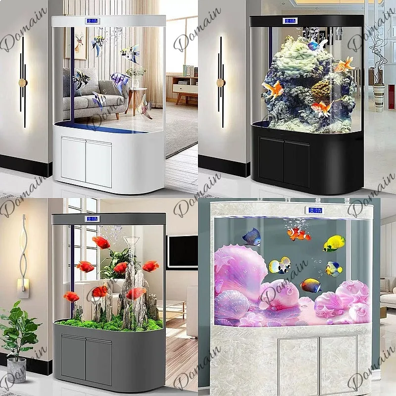 B80 Large Fish Tank Living Roo - Aquarium Fish Low Maintenance review and price
