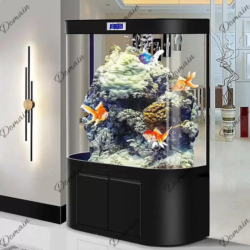 B80 Large Fish Tank Living Roo - Aquarium Fish Low Maintenance review and price