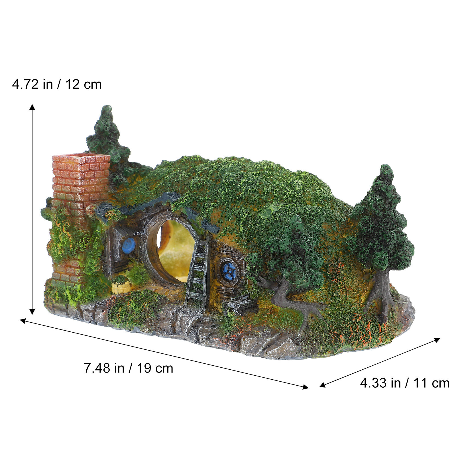 1Pcs Aquarium Ornament Resin F - Aquarium Fish Low Maintenance review and price